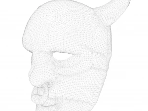 Mask Demon 3D Model