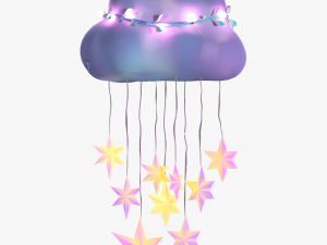 Cloud Stylized Cartoon 3D Модель