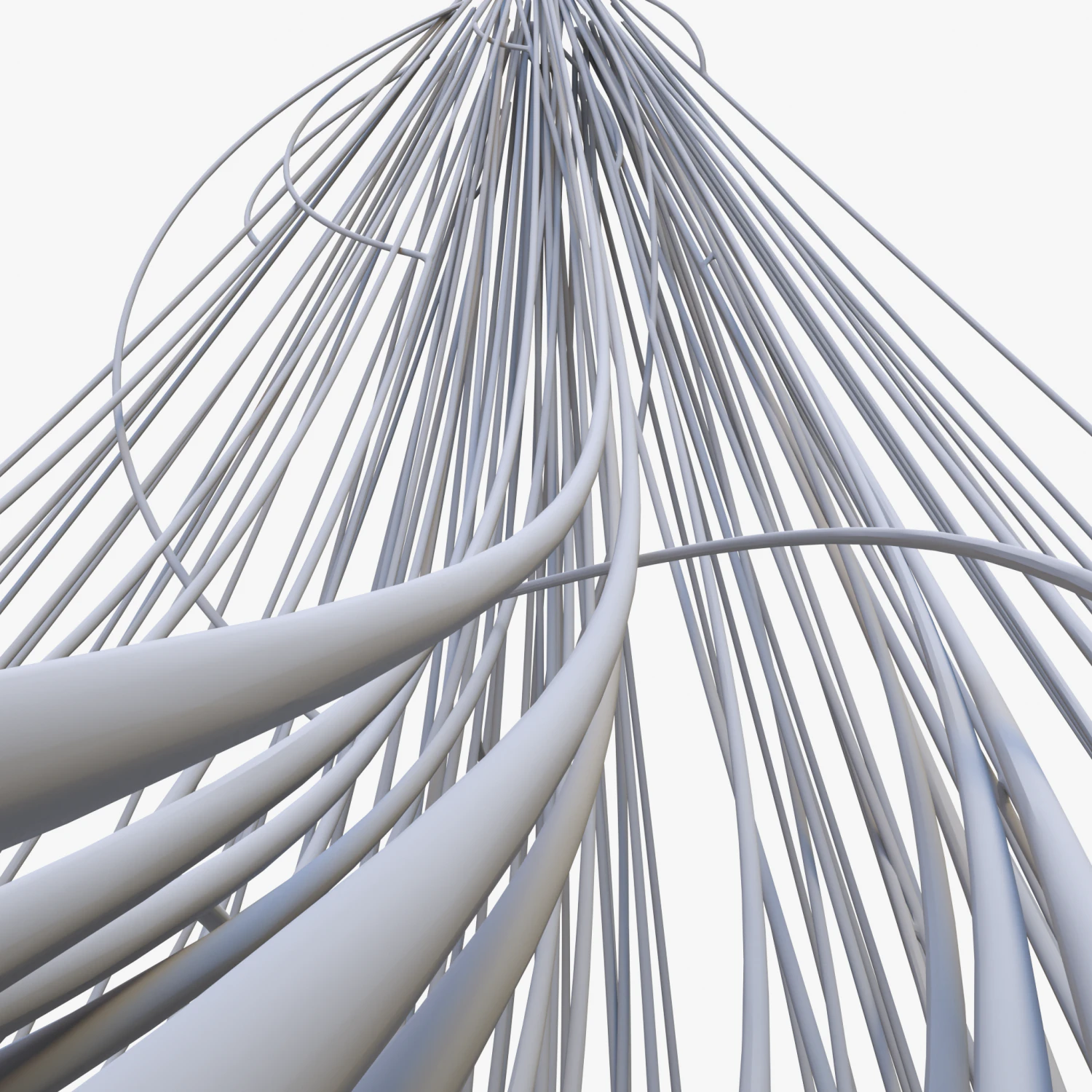 Cable Wire Web 3D Model .c4d .max .obj .3ds .fbx .stl .blend 