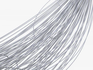 Cable Wire Web 3D Model