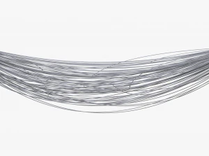 Cable Wire Web 3D Model