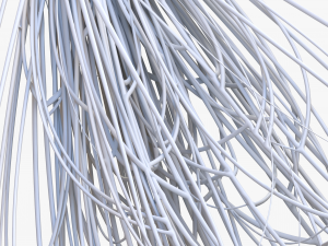 Cable Wire Web 3D Model