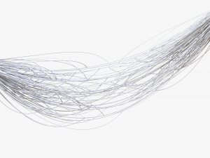 Cable Wire Web 3D Model