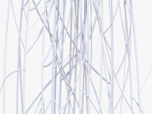 Cable Wire Web 3D Model