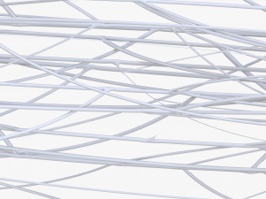 Cable Wire Web 3D Model