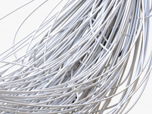 Cable Wire Web 3D Model