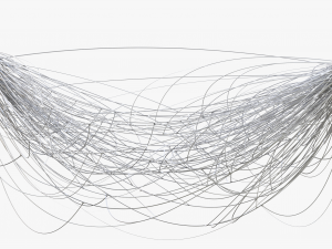 Cable Wire Web 3D Model