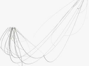 Cable Wire Web Bundle 3D Model