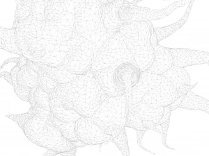 Раковая клетка 3D Модель