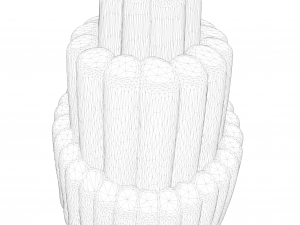 Skeletal Muscle Fiber Cross Section Anatomy 3D Model