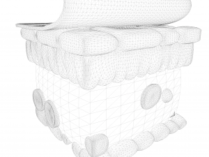 Leaf Anatomy Layers Structure 3D Model