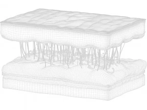 Secci&oacute;n transversal de la piel Modelo 3D