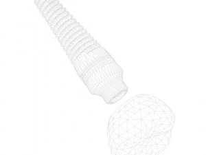 Dental Implant Animation 3D Model