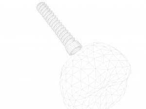 Dental Implant Animation 3D Model