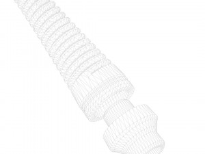 Dental Implant Animation 3D Model