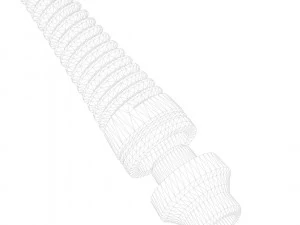 Dental Implant Animation 3D Model