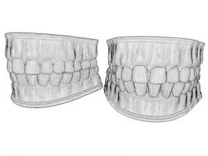 Molde para dentaduras Modelo 3D