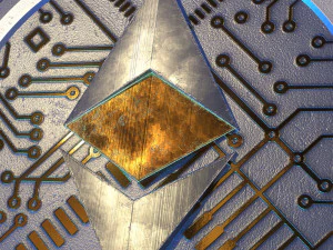 Ethereum Cryptocurrency Coin 3D Model
