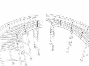 Conveyor Belt Scene and Constructor 3D Модель
