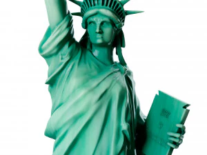 Statue The Liberty 3D Model