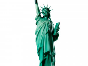 Statue The Liberty Modelo 3D