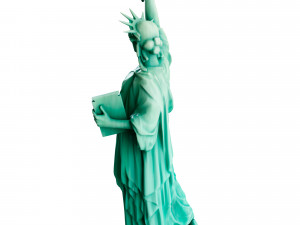 Statue The Liberty Modelo 3D