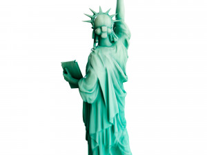 Statue The Liberty Modelo 3D