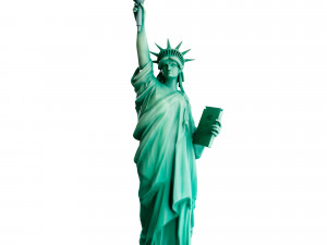 Statue The Liberty Modelo 3D