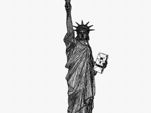 Statue The Liberty Modelo 3D
