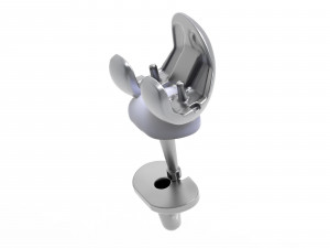 Knee Replacement Implant 3D Model