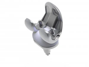 Implante de substitui&ccedil;&atilde;o de joelho Modelo 3D