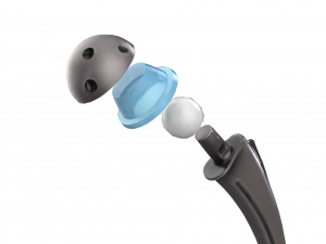 Hip replacement implant and 4 bonus texture 3D Model