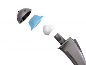Hip replacement implant and 4 bonus texture 3D Model