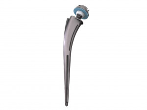 Hip replacement implant and 4 bonus texture 3D Model