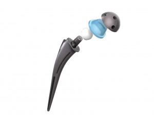 Hip replacement implant and 4 bonus texture 3D Model