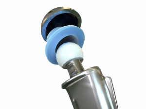 Hip replacement implant and 4 bonus texture 3D Model