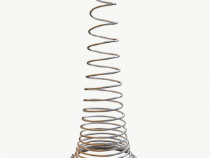 Metal Spiral Spring ULTIMATE COLLECTION 3D मॉडल