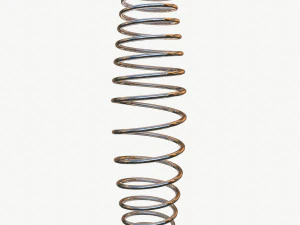 Metal Spiral Spring ULTIMATE COLLECTION 3D Model
