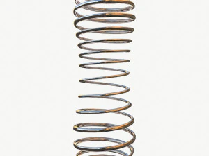 Metal Spiral Spring ULTIMATE COLLECTION 3D Model