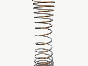 Metal Spiral Spring ULTIMATE COLLECTION 3D Model