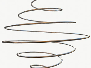 Metal Spiral Spring ULTIMATE COLLECTION 3D Model