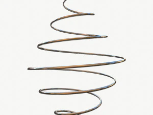 Metal Spiral Spring ULTIMATE COLLECTION 3D Model