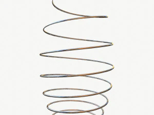 Metal Spiral Spring ULTIMATE COLLECTION 3D Model