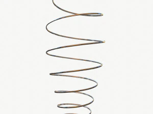 Metal Spiral Spring ULTIMATE COLLECTION 3D Model