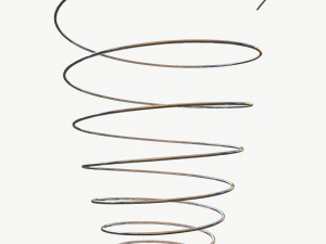 Metal Spiral Spring ULTIMATE COLLECTION 3D मॉडल