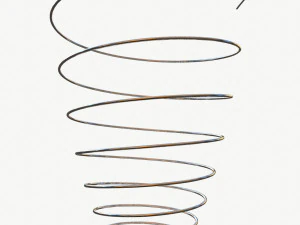 Metal Spiral Spring ULTIMATE COLLECTION 3D Model