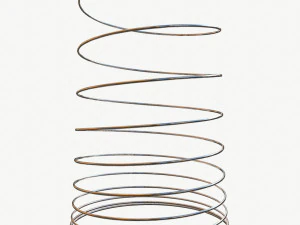 Metal Spiral Spring ULTIMATE COLLECTION 3D Model
