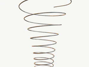 Metal Spiral Spring ULTIMATE COLLECTION 3D Model