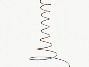 Metal Spiral Spring ULTIMATE COLLECTION 3D Model