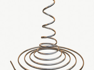 Metal Spiral Spring ULTIMATE COLLECTION 3D मॉडल